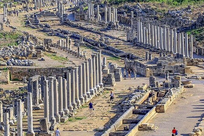 Perge, Aspendos, Side & Waterfall Full-Day Tour from Antalya - Side Antik Kenti: ruins plus breathing room for your own pace