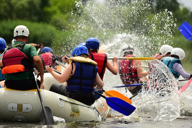 Rafting at Koprulu Canyon with Zipline Incl. Lunch f/Antalya - Swim time and natural water breaks: plan for the cold