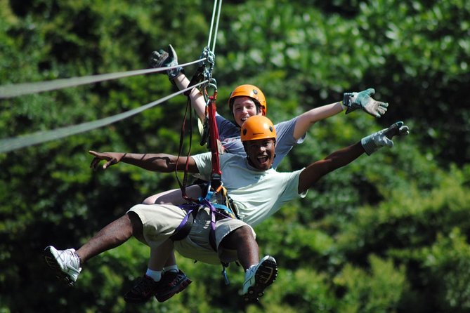 Rafting at Koprulu Canyon with Zipline Incl. Lunch f/Belek - Zipline across the canyon: a quick thrill with real payoff