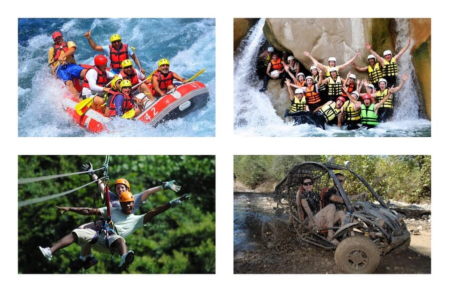 Rafting, Buggy or Quad, Zipline, Canyoning (4 in 1) Tour - Key Things You’ll Notice on This 4-in-1 Canyon Day