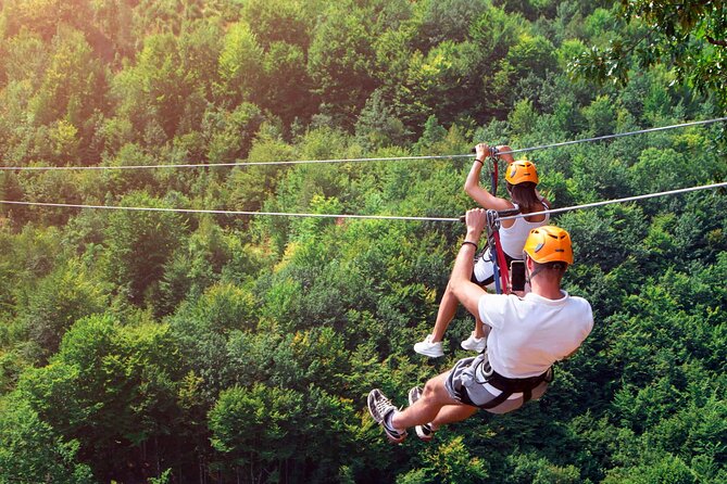 Rafting, Buggy Safari and Zipline in Köprülü Canyon Antalya - Zipline Moments That Break Up the Adrenaline