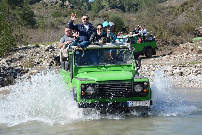 Rafting & Jeep Safari Adventure from Belek - It all fits into a 9-hour schedule with transfers and lunch
