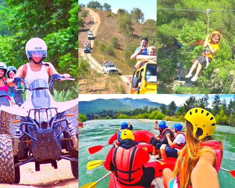 Rafting, Quad or Buggy Ride, Zipline, Jeep Tour Super Combo - Jeep safari to Roman bridges: history before the rush