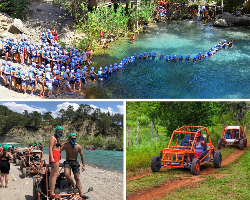 Rafting, Quad or Buggy Ride, Zipline, Jeep Tour Super Combo - The zipline break over the canyon: the view that justifies the day