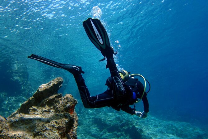 Scuba Diving in Antalya from Antalya & Kemer - Entering the Training Zone at Bay of Kirish