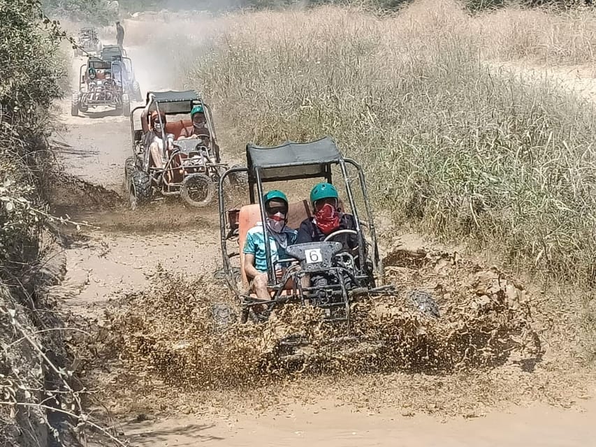 Side&Alanya:Rafting,Jeep,Quad/Buggy Safari/Zipline wLunch - Zipline over the trees: the best break between water and mud