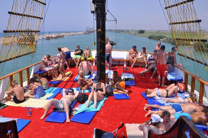 Side: Dolphin Island Boat Tour with Foam Party and Lunch - Dolphin Island: ~45 Minutes of Swimming and Foam Party Time