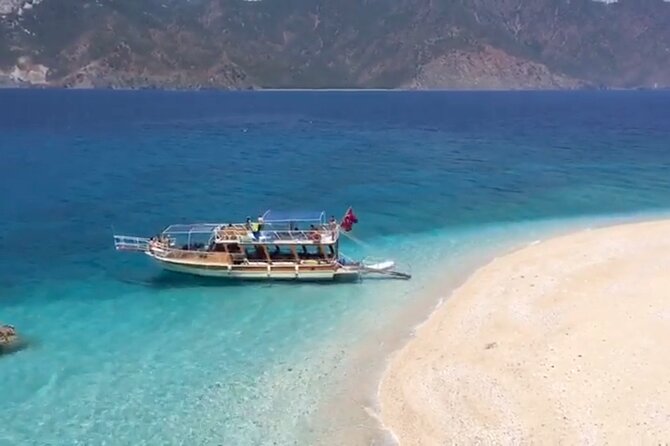 Suluada Island Boat Tour Sunset BBQ Dinner & Transfer from Kemer - Stop 1: Suluada Island beaches, swimming, and the wind factor