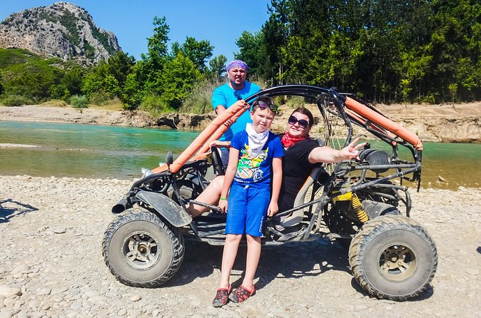 Super Combo 4in1 Rafting, Jeep, Buggy & Zipline f/Alanya - Jeep Ride and Lunch: The Midday Reset You’ll Appreciate