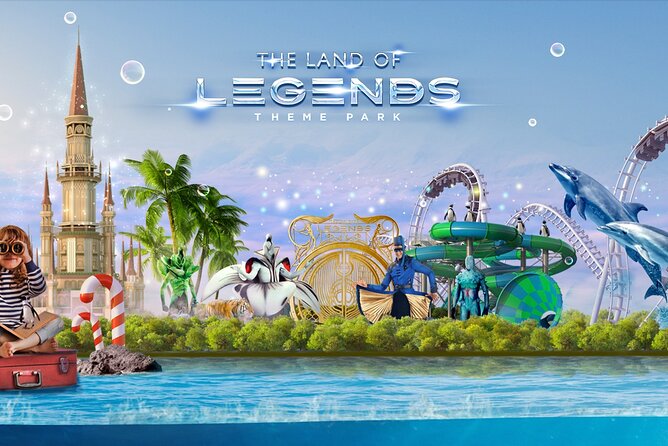 The Land of Legends Theme Park from Belek - Price and what you actually get for about $40