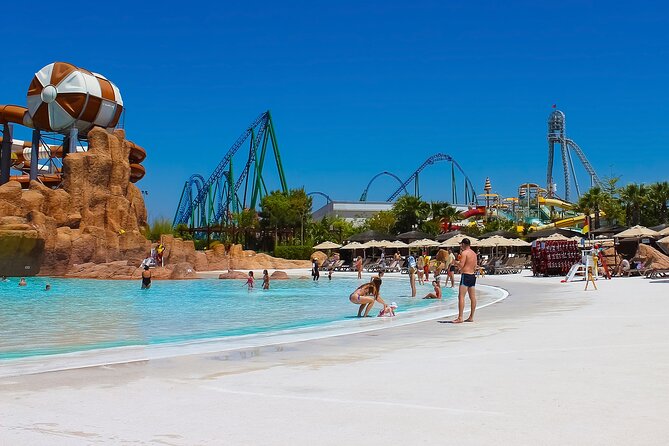 The Land of Legends Theme Park with Transfer from Antalya - Typhoon Coaster and the 62 m Hyper Coaster: the thrill engine