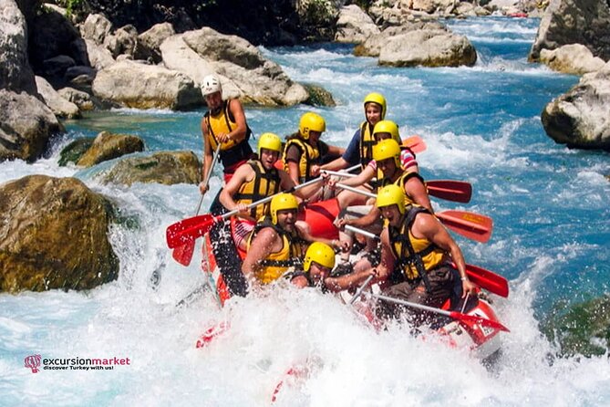 White Water Rafting Tour from Antalya - On-the-water flow: paddling, a break stop, and a swim option